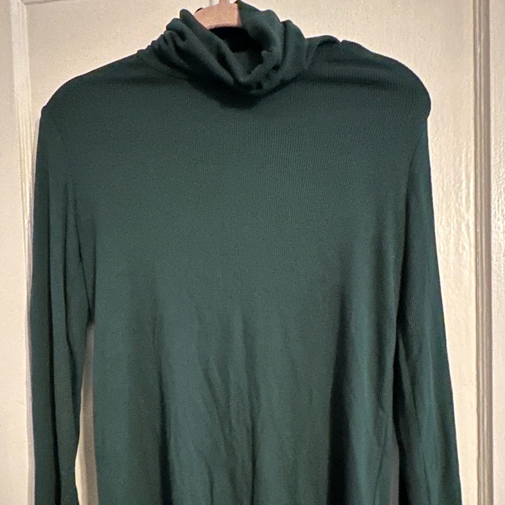 Three turtlenecks from Loft and Lou&Grey